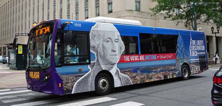 SEPTA New Flyer Midi MD30 1512 Phlash